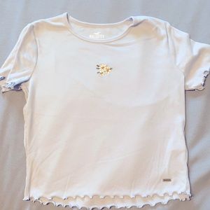 Hollister top Baby Tee - Pale Blue